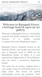 Mobile Screenshot of hotelramgarhfresco.com